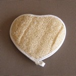 Petite Facial - Heart / Travel Size Loofah